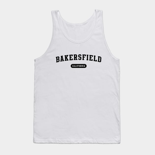 Bakersfield, CA Tank Top by Novel_Designs